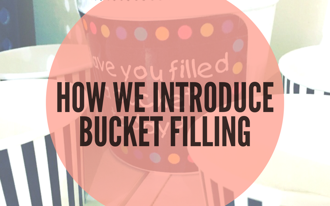 HOW WE INTRODUCE BUCKET FILLING