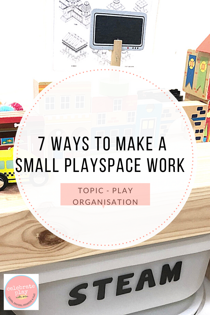 7 WAYS TO MAKE A SMALL PLAYSPACE WORK