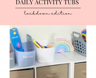 DAILY ACTIVITY TUBS
