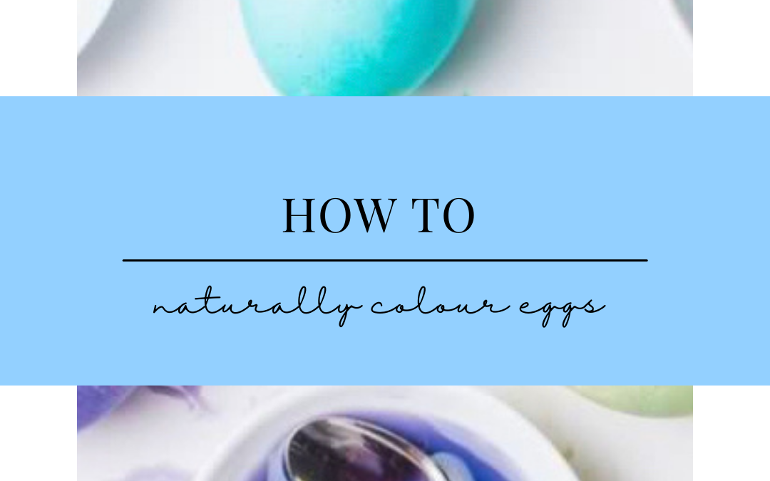 HOW TO NATURALLY COLOUR EGGS